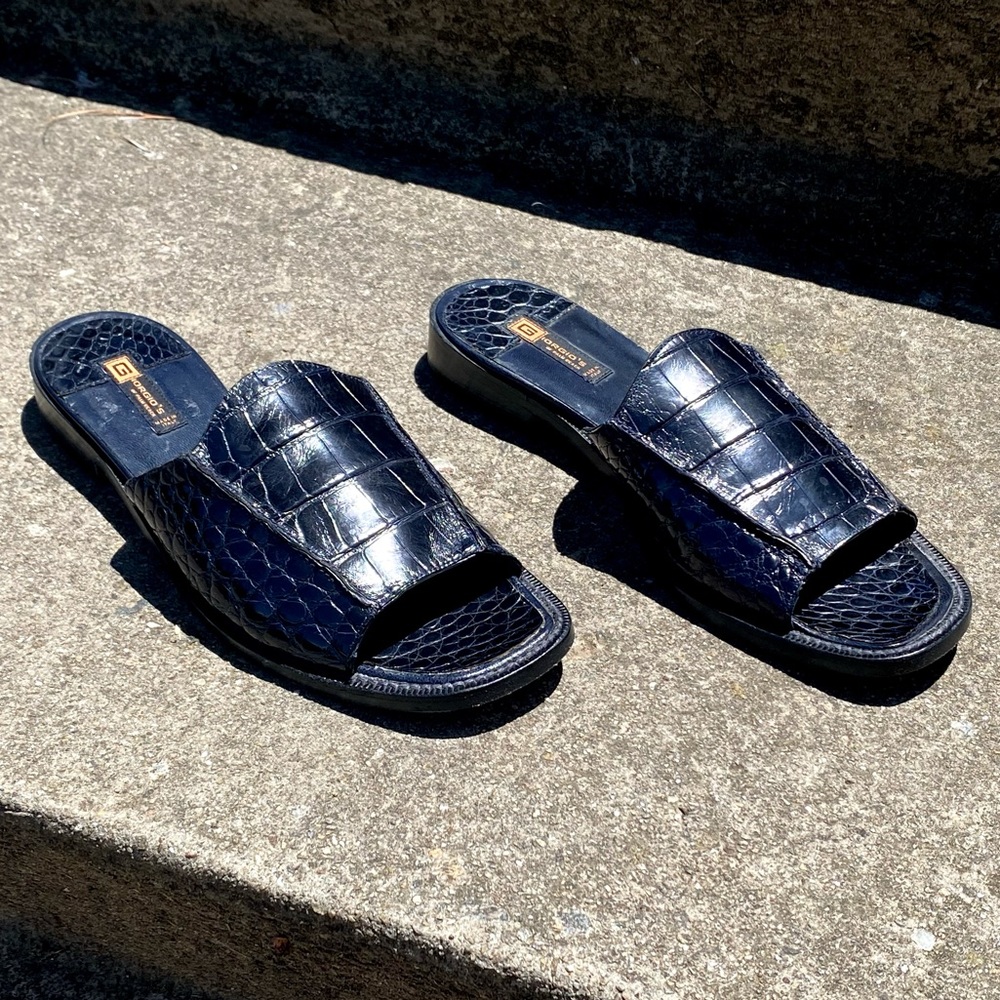 Giorgio’s of Palm Beach Genuine Alligator Mules